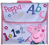 Peppa Pig Girls Primary School Reading Book Bag, Lilac, One Size, Book Bag