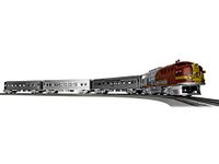 Lionel Santa Fe Super Chief Electric O Gauge Model Train Set w/Remote and Bluetooth Capability