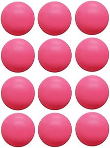 TigerTail Sports Recreational-Quality (1-Star, 40mm) Ping Pong Balls (Pink, 12-Pack)