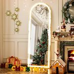 GLSLAND Arched LED Full Length Mirr