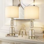 Tisuokae Bedside Lamps Set of 2, Di