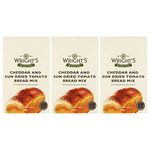 Wright's Baking Cheddar & Sun Dried Tomato Bread Mix 500g (Pack of 3)