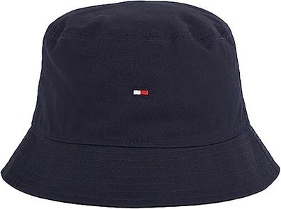 Tommy Hilfiger Men's Flag Bucket Hat, Desert Sky, One Size