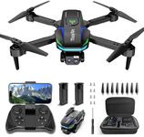 Drone with Dual 1080P FHD Cameras for Beginners, Adults & Kids, WiFi, Under 249g, 90° Adjustable Shock-Absorbing Lens, 26-Min Flight, Headless Mode, Altitude Hold, Auto Power-Off