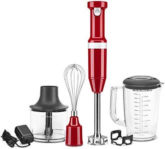 KitchenAid Variable Speed Cordless Hand Blender w/ Accessories, KHBBV83ER