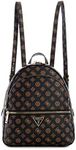 GUESS womens Manhattan Large Backpack, Mocha Logo, One size US, Mocha Logo, One Size