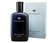 Graham Hill Beau Rivage Men's Eau de Toilette – Authentic Mediterranean Fragrance with Musk, Citrus, and Floral Notes, Vegan Perfume for Men (100ml)