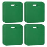 PATIKIL Foam Stadium Seat Cushion, 8 Pack Portable Stadium Seat Pad for Bleacher Hard EVA Cushion Outdoor Seating for Spectating Sport Camping, Green
