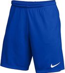 Nike Youth Park III Shorts (Royal Blue, Small)