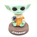 Trunkin Star Wars Baby Yoda Mandalorian Bobblehead Car Dashboard Bobblehead Model 3