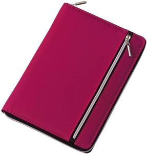 Raymei Fujii CN182P Notebook Cover A5 Nilon Multi-Cover Notebook, Pink