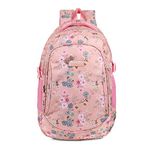 BEAUTY GIRLS Free Size Standard Backpack (Be001-01 Peach)