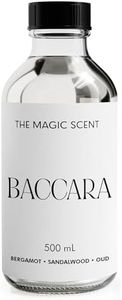 The Magic Scent Baccara Oils for Diffuser - HVAC, Cold-Air, & Ultrasonic Diffuser Oil Inspired by The Baccarat Rouge - Essential Oils for Diffusers Aromatherapy (500 ml)