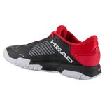 Head Men's Revolt Pro 4.5 Tennis Shoe, Black/Red, 7.5 UK