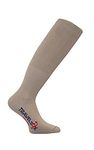 Travelsox OTC Patented Graduated Compression Flight Travel Socks, Khaki, Small