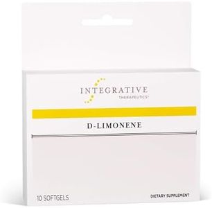 Integrative Therapeutics D-Limonene - Offers Aid for Occasional Heartburn* - Support for Occasional Digestive Discomfort* - Gluten-Free & Dairy-Free - 10 Capsules (10 Servings)