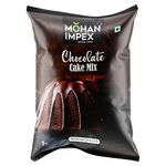 Mohan Impex Chocolate Cake Mix, Eggless, Rich Choco Powder 1 Kg (Pack of 1)