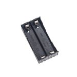 Electronic Spices 18650 3.7v 2 Battery Holder Parallel or Series Connector Plastic Case Through Hole Pcb Mount Pack of 1 (2 X 3.7v = 7.4volt)