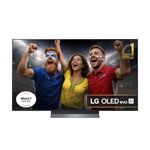 LG OLED55C55LA 55-Inch OLEDevo 4K UHD Smart TV, (α9 AI Processor Gen7, Dolby Atmos, Freeview Play and Amazon Alexa, 120Hz) [Model 2025]