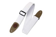 Levy's Leathers 2 Cotton Guitar Strap,White