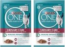 PURINA ONE Adult Wet Cat Food Urinary Care with Chicken in Gravy Pouch 12x70g (Pack of 2)