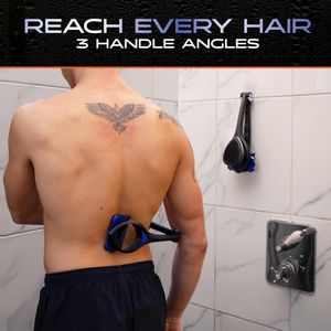 BakBlade 3.0 Back Shaver – Wet or Dry Body Hair Removal for Men