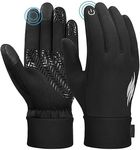 ZaySoo Winter Outdoor Gloves Athletic Touch Screen Gloves Riding Gloves (Black)