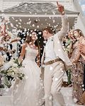 BATTIFE White Heart Shaped Confetti 10000 Pieces Biodegradable Tissue Paper Table Confetti for Wedding Celebrations Party 200 Gram