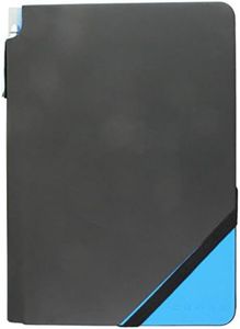 Cross Jot Zone Journal, Black & Bright Blue, Medium -Grid (AC273-3MG