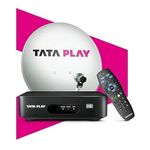 Tata Play HD Set Top Box New Connection with Basic Pack and Free Installation (Oriya Pack)