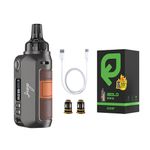 Eleaf iSolo Air 2 Vape Kit E cigarette 40W 1500mAh GTL Coils Rechargeable NO Nicotine NO Tobacco Orange Brown