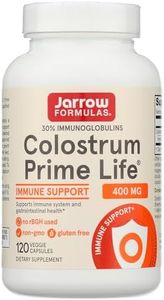 Jarrow Formulas Colostrum Prime Life, Supports Gastroinestinal, Immune, Respiratory Health, 500 mg, 120 Caps