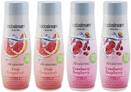 SodaStream SodaStream Zeros Variety Pack Drink Mixes, 14.8 fl. oz., Pack of 4, 14.8 oz