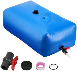 MATALDE Collapsible Water Bladder 380L/100 Gallon with Reinforced Handles - Portable Large Capacity Water Storage Tank for Drought Resistance, Fire Protection, Agricultural Irrigation, Outdoor