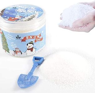 AINOLWAY Instant Snow Fake Snow Powder for Cloud Slime, 14 Ounces Add Water Makes 8 Gallons of Artificial Snow (Makes 8-10 Gallons)