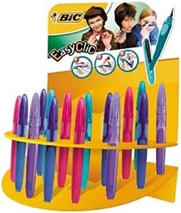 Bic Easy Clic Boîte de 20 stylos plume