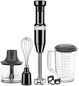 KitchenAid 5KHBV83EOB Frullatore ad Immersione Nero Onice