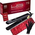 HSI AJ-0CM6-QU8D 1-Inch Ceramic Tourmaline Ionic Flat Iron Hair Straightener, The Styler