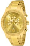 INVICTA Men's 1270 Specialty Chronograph 18k Gold Ion-Plated Stainless Steel Watch