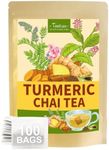 TeeLux Turmeric Chai Tea, Turmeric 