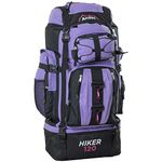 Adtrek Lilac 120L Hiker Backpack Extra Large Hiking/Camping Luggage Rucksack