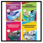 B.PHARM 3rd semester book combo pack ( 4 in 1) as per PCI Syllabus by Thakur Publication.