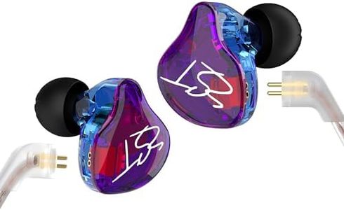 Yinyoo KZ ZST Colorful Hybrid Banlance Armature with Dynamic in-Ear Earphone 1BA+1DD HiFi Headset (Colorful ZST MIC)
