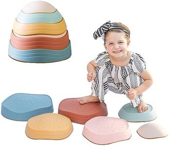 Balance Stepping Stones for Kids(6pcs)|Kids Stepping Stones|Toddler Stepping Stones|Stepping Stones for Toddlers 1-3|Balance Stepping Stones Kids| Sensory Stepping Stones|Kids Stepping Stones Balance