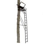 Muddy Partner 2-Man Ladderstand, Black, One Size