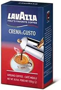 Lavazza Caffè Macinato Crema e Gusto - 4 confezioni da 250 grammi [1 Kg]