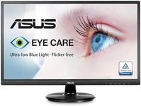 ASUS VA249HE 23.8” Full HD 1080p HDMI VGA Eye Care Monitor with 178° Wide Viewing Angle