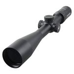 Vector Victoptics S4 6-24x50 SFP Side Focus 1/10 MRAD Non-IR Mil Hash Reticle Rifle Scope - Includes Picatinny Mounts