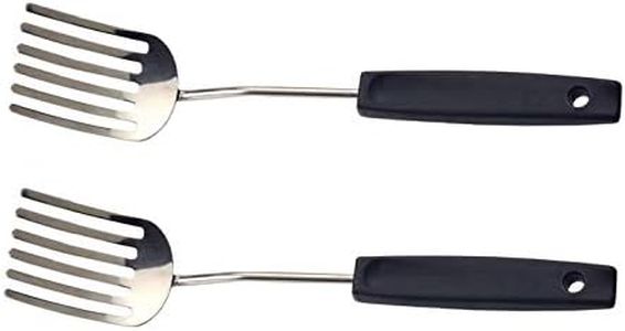 RSVP Fantastic Food Blending Fork Stainless Steel Scrambled Eggs FFF-10 (2-Pack)