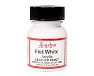 Angelus Acrylic Leather Paint 1oz Flat White